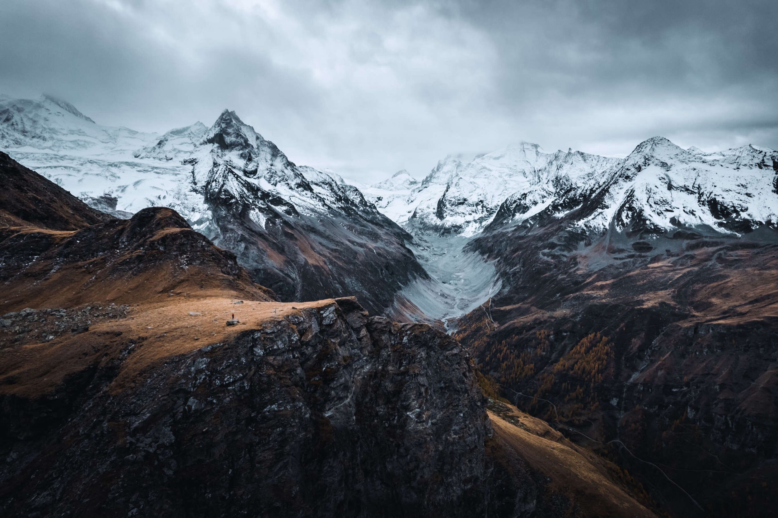 Der Roc de la Vache, eine Wanderung zu den mythischen Gipfeln des Val d'Anniviers